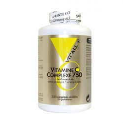 VIT'ALL + VITAMINE C COMPLEXE 750 + BIOFLAVONOIDES 250 COMPRIMES 