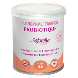 Saforelle Florgynal Tampon Probiotique 14 Mini