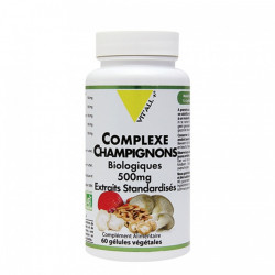 VIT'ALL + COMPLEXE CHAMPIGNONS BIO 60 GELULES 