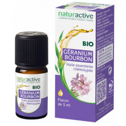 Naturactive Huile Essentielle Géranium Bourbon Bio 5 ml