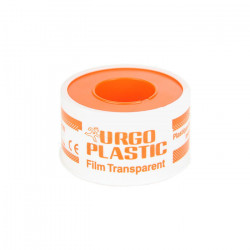 URGOPLASTIC Sparadrap plastique transparent, hypoallergénique, microperforé