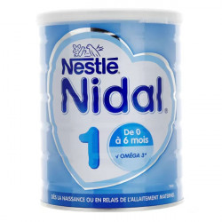 Nidal lait 1er âge 800 g