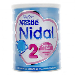 Nidal lait 2ème âge 800 g