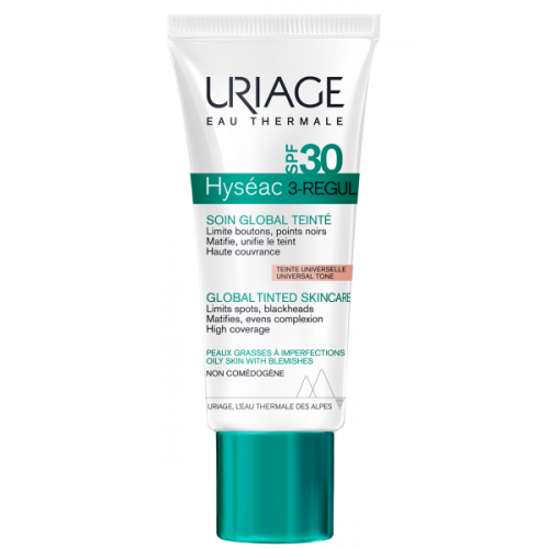 URIAGE HYSÉAC 3-REGUL SOIN GLOBAL TEINTÉ SPF30 40ML