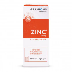 GRANIONS ZINC - 60 Gélules