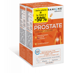 GRANIONS PROSTATE - Lot de 2x40 Gélules