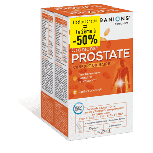 GRANIONS PROSTATE - Set of 2x40 capsules