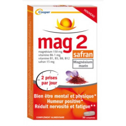 MAG 2 SAFRAN - 30 Tablets