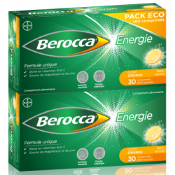 BEROCCA ENERGIE - 60 Comprimés Effervescents