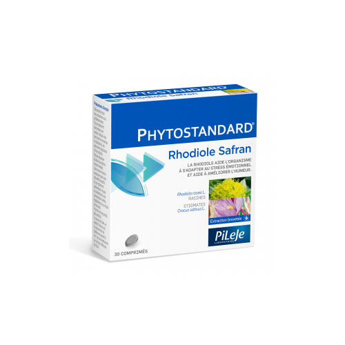 PHYTOSTANDARD Rhodiole Safran - 30 Comprimés