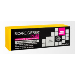 BICARE PLUS DENTIFRICE CHARBON VEGETAL 75ML