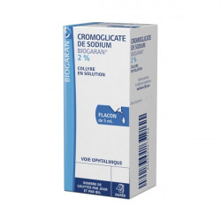 CROMOGLICATE DE SODIUM BIOGARAN 2% Collyre 5ml