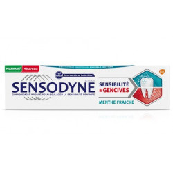 SENSODYNE DENTIFRICE Sensibilité & Gencives Menthe Fraiche 75ml