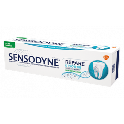 SENSODYNE DENTIFRICE Répare & Protège Menthe Fraîche 75ml