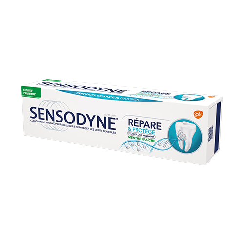 SENSODYNE DENTIFRICE Répare & Protège Menthe Fraîche 75ml