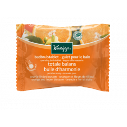 Kneipp Galet de Bain Effervescent Oranger Fleurs de Tilleul 80g