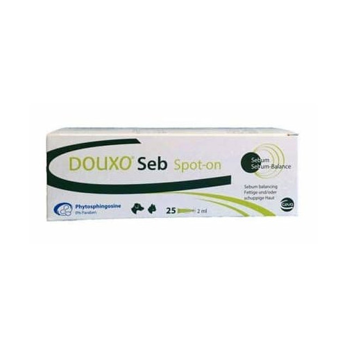 DOUXO S3 SEB Seb Spot-On Dog Cat - 25 Pipettes