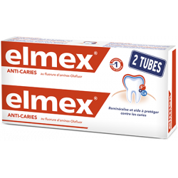 ELMEX ANTI-CARIES DENTIFRICE - Lot de 2x125ml