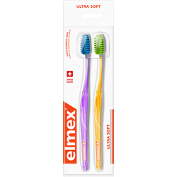 ELMEX BROSSE A DENTS Ultra Soft - Lot de 2