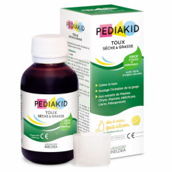 PEDIAKID TOUX SECHE GRASSE - Sol Buv 125ml