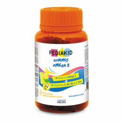 PEDIAKID GUMMIES Omega 3 - 60 Gommes à Mâcher