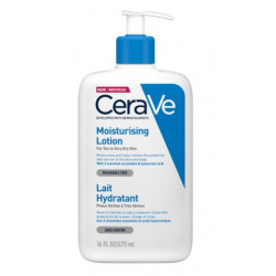 CERAVE Lait Hydratant visage et corps peaux sèches à très