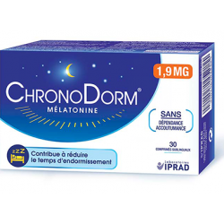 CHRONODORM MELATONINE 1.9mg - 30 Comprimés sublinguaux