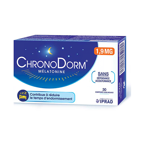 CHRONODORM MELATONINE 1.9mg - 30 Comprimés sublinguaux