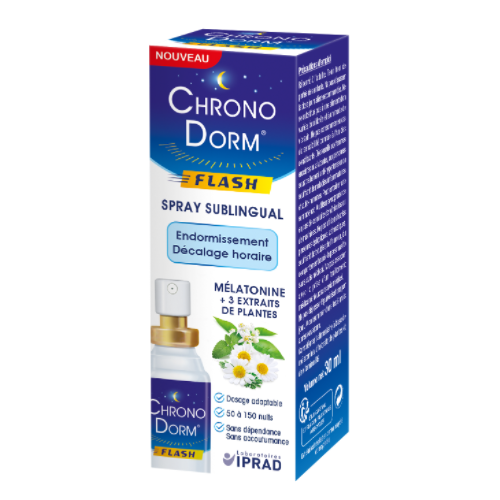 CHRONODORM FLASH MELATONINE - Spray Sublingual 30ml