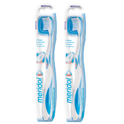 MERIDOL BROSSE À DENTS PROTECTION GENCIVES Medium - Lot de 2