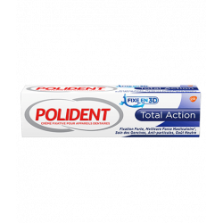 POLIDENT TOTAL ACTION Crème De Fixation - 40G