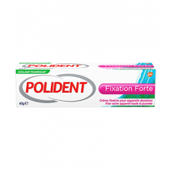 POLIDENT FIXATION FORTE Crème Adhésive - 40G