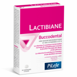 PILEJE LACTIBIANE Buccodental - 30 Comprimés