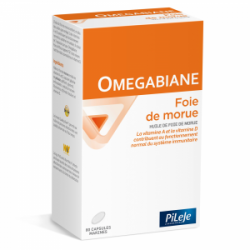 PILEJE OMEGABIANE Foie de Morue - 80 Capsules