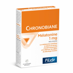 PILEJE CHRONOBIANE Mélatonine 1mg - 30 Comprimés Sécables