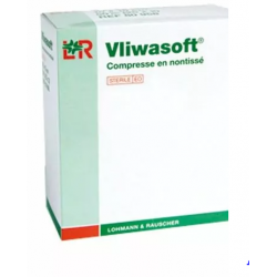 VLIWASOFT COMPRESSE NONTISSÉ 7,5x7,5 cm - 25 Sachets de 2