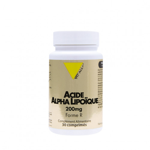 VITALL+ ACIDE ALPHA LIPOÏQUE - 30 Comprimés