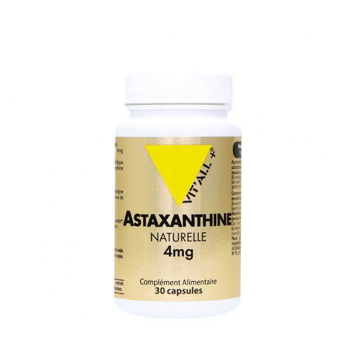 VITALL+ ASTAXANTHINE NATURELLE 4mg - 30 Capsules