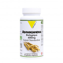 VITALL+ ASHWAGANDA 600mg Extrait Standardisé - 60 Gélules