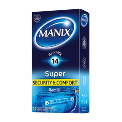 MANIX PRESERVATIF SUPER - 28 Préservatifs