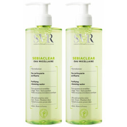 SVR SEBIACLEAR Eau Micellaire 2x400ml