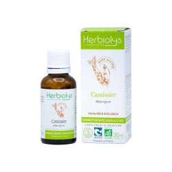 HERBIOLYS Gemmothérapie sans alcool Cassissier Bio - 30 ml