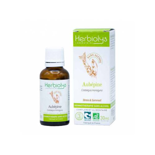 HERBIOLYS Gemmotherapy without alcohol Hawthorn Bio - 30 ml