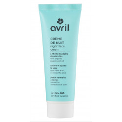 AVRIL CREME DE NUIT Bio Peau Normal à Mixte 50ml