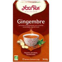 YOGI TEA Organic Ginger - 17 teabags