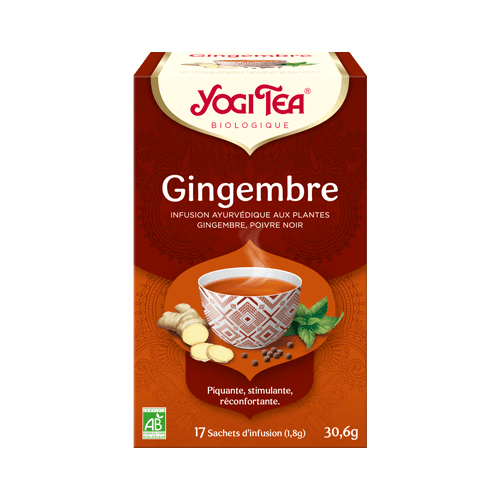 YOGI TEA Gingembre Bio - 17 sachets