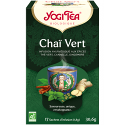 YOGI TEA Chaï Vert - 17 sachets