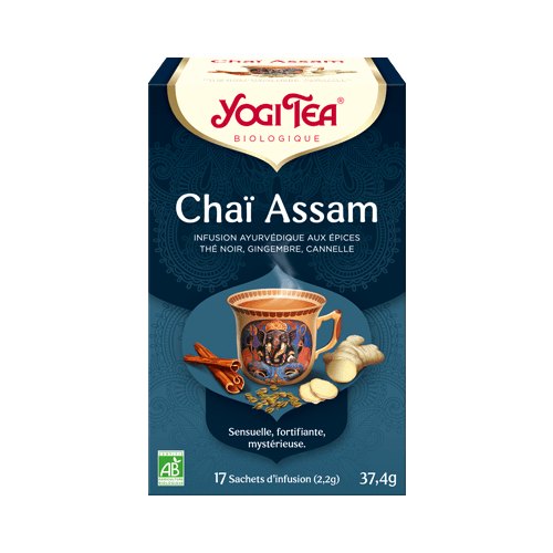 YOGI TEA Chaï Assam - 17 sachets