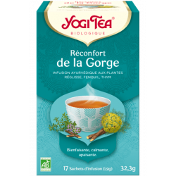 YOGI TEA Réconfort de le Gorge - 17 sachets