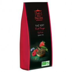 THES DE LA PAGODE Thé Vert Fruits Rouges 100 g